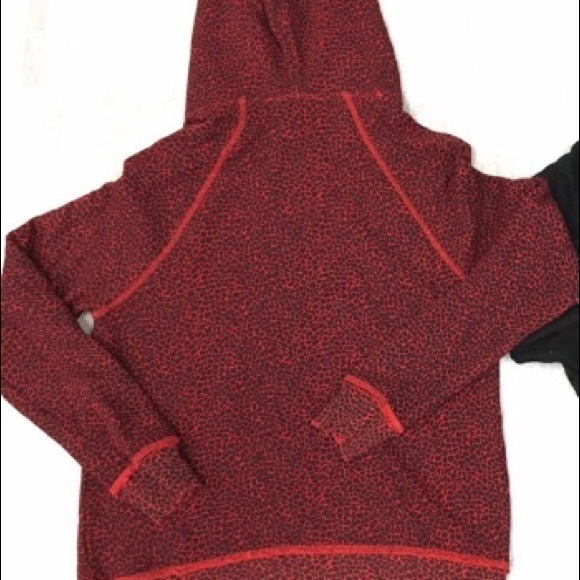 NWT n:Philanthropy Distressed Cheetah Print Hoodie - Picture 3 of 8